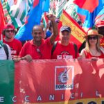 Bergamo invasa dai metalmeccanici: oltre 5.000 in piazza. Adesioni altissime in fabbrica allo sciopero nazionale