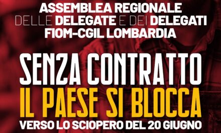 Assemblea regionale delegate e delegati 13 giugno Brescia