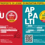 Salute e appalti. 15 e 16 maggio avvio della campagna CGIL su 2 proposte di legge di iniziativa popolare