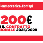 Unionmeccanica-Confapi. +200 euro con il contratto nazionale 2025/2028