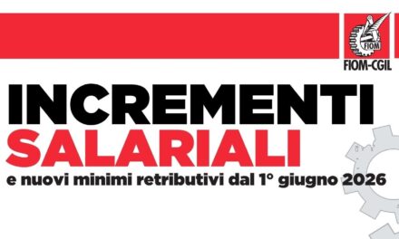 Incrementi salariali e nuovi minimi retributivi dal 1° giugno 2026